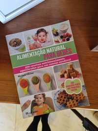 Livro alimentação natural para bebés