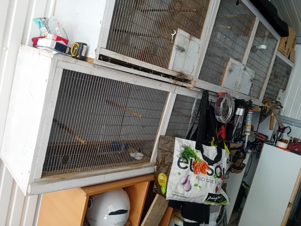 Vendo gaiolas para passaros