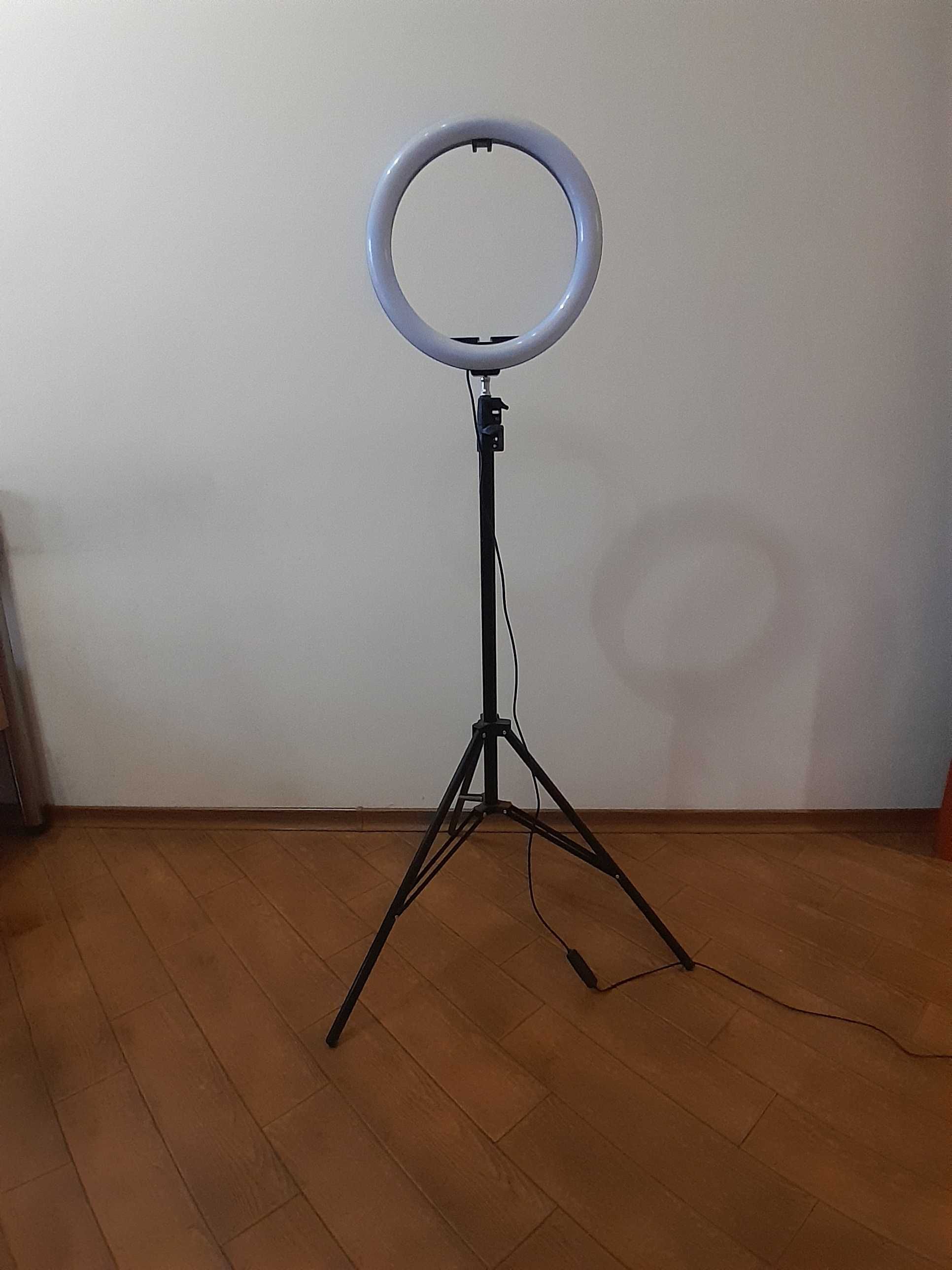 Світлодіодна кільцева лампа Ring Light, штатив, тримач для телефону