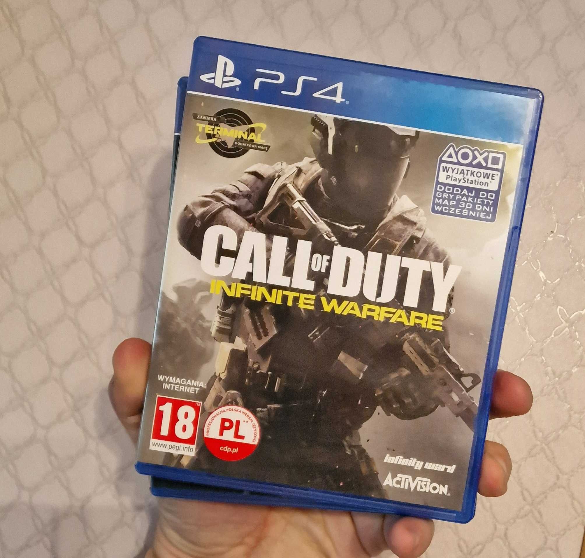 Gra Call of duty infinite warfare ps4 ps5  Salon Canal+ Rajcza