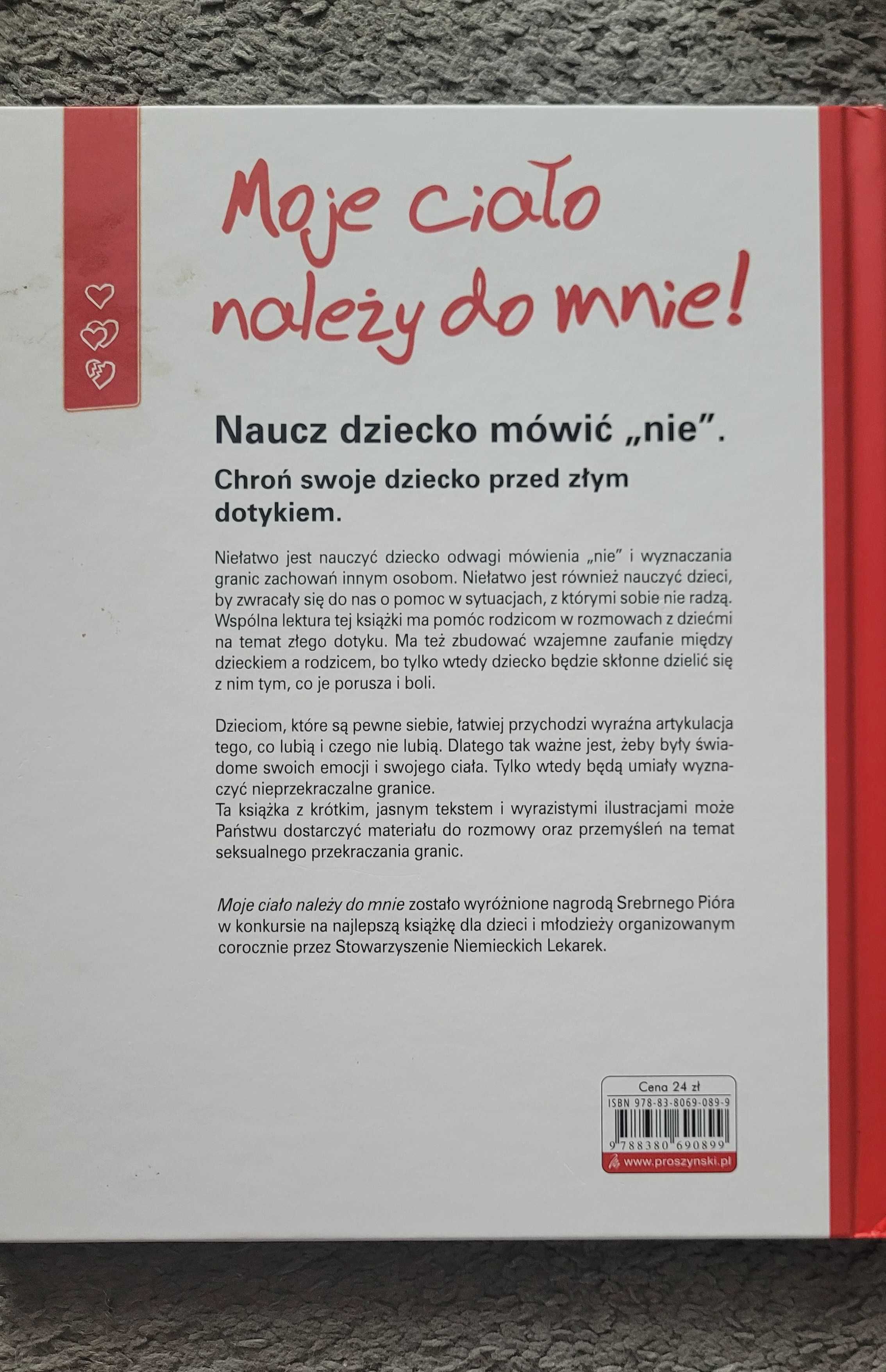 Książka "Moje ciało należy do mnie"