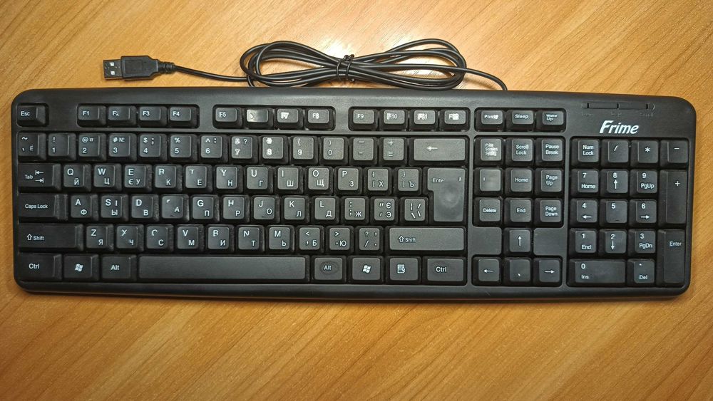 Клавіатура(и) USB  (Чорна/Black)