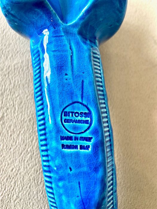 Escultura em Cerâmica Bitossi Figura de bassê (Aldo Londi)