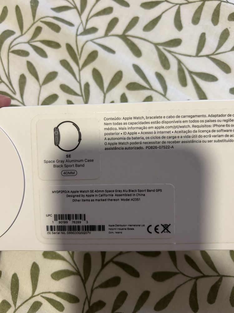 Apple Watch SE 40 mm