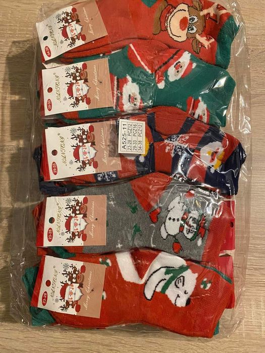 Skarpetki świąteczne 50 par