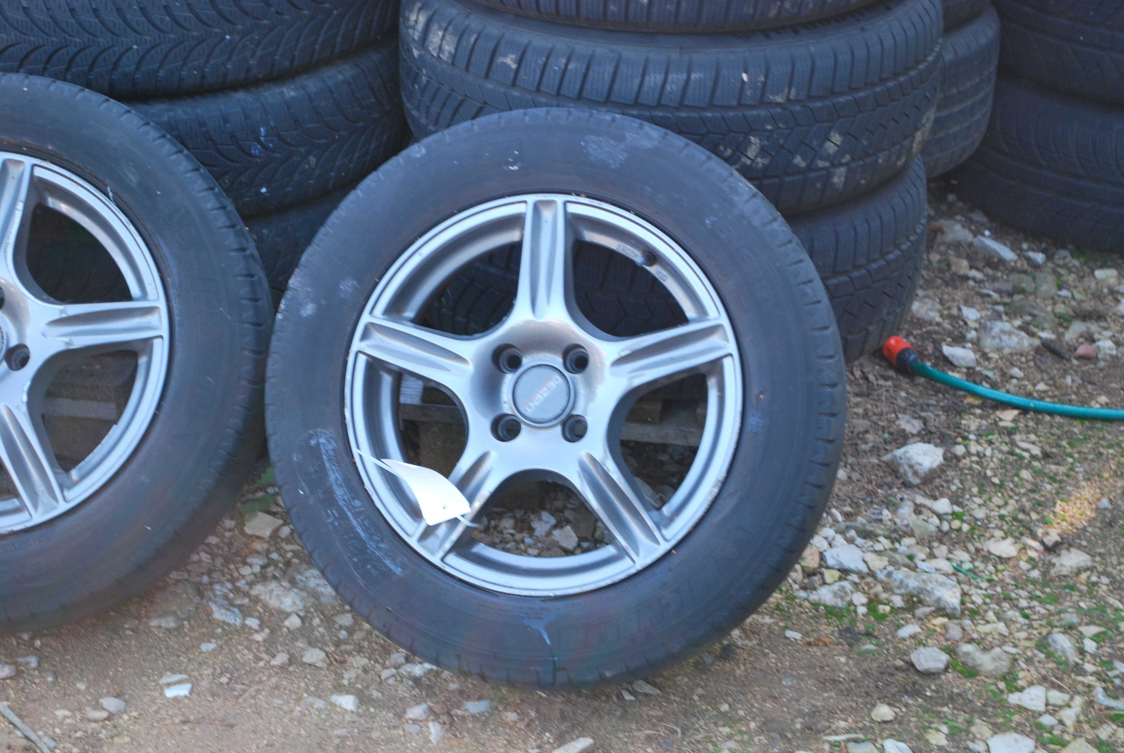 Koła 175/65 R15 4x100 Alufelgi + opony letnie Honda Jazz Toyota Yaris