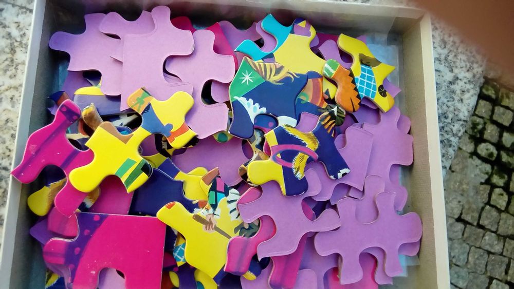 Puzzle com 60 peças