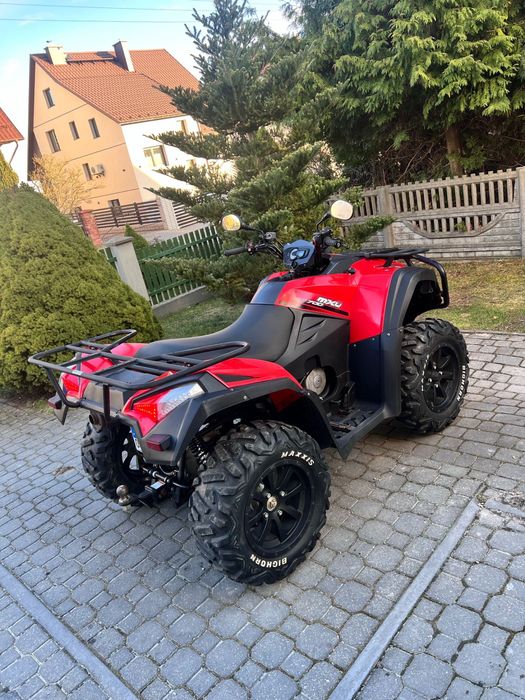 Kymco MXU 700 4x4 wyciągarka hak L7e (palaris,canam,cf moto)