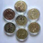 Монеты серебро Звери королевы 2OZ(62.2 г.)Великобритания.