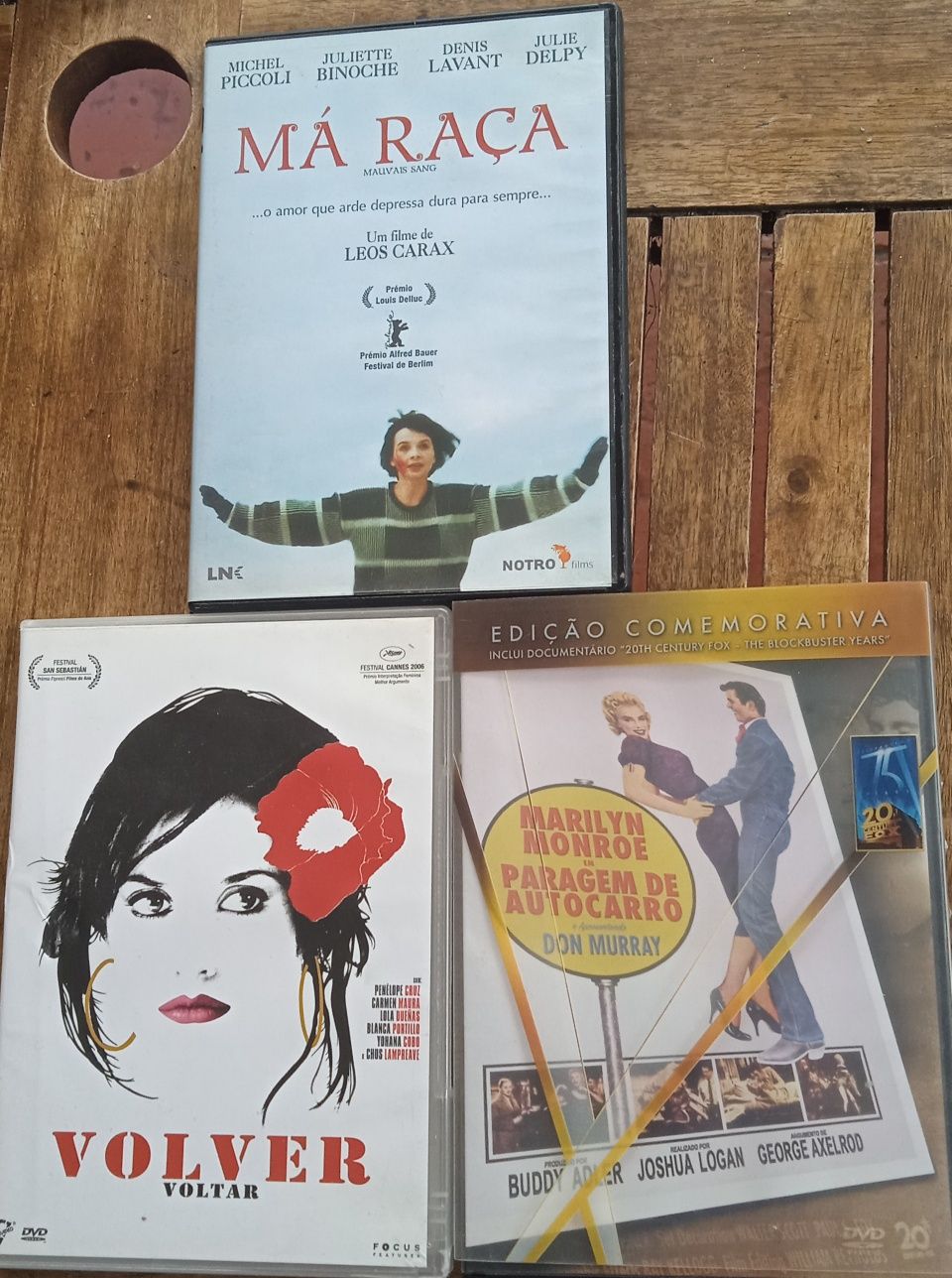 DVD de filmes novos e quase novos