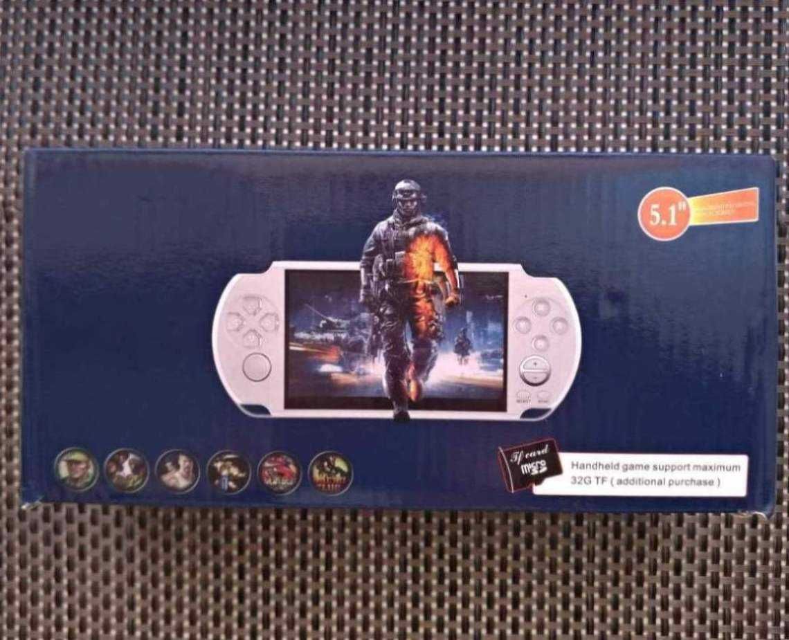 Нова ігрова консоль приставка Psp X9, 5.1" 8 Gb Ігри Геймбой, Sega, Де