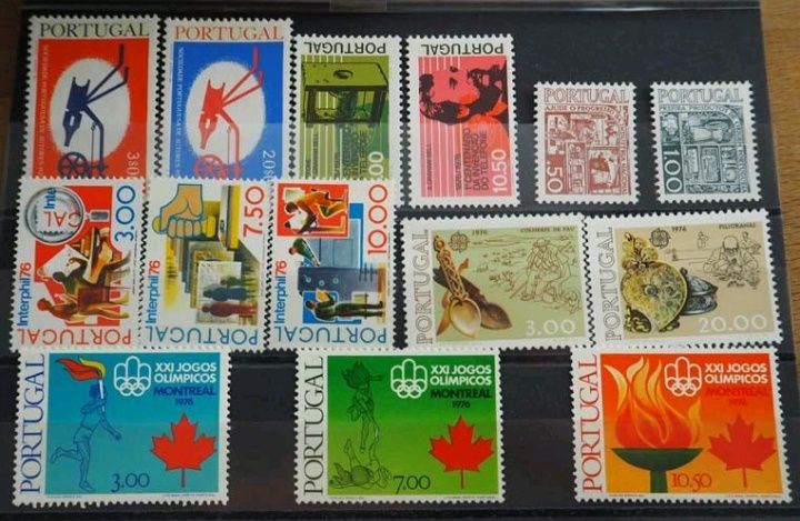 1976 Ano Completo MNH **