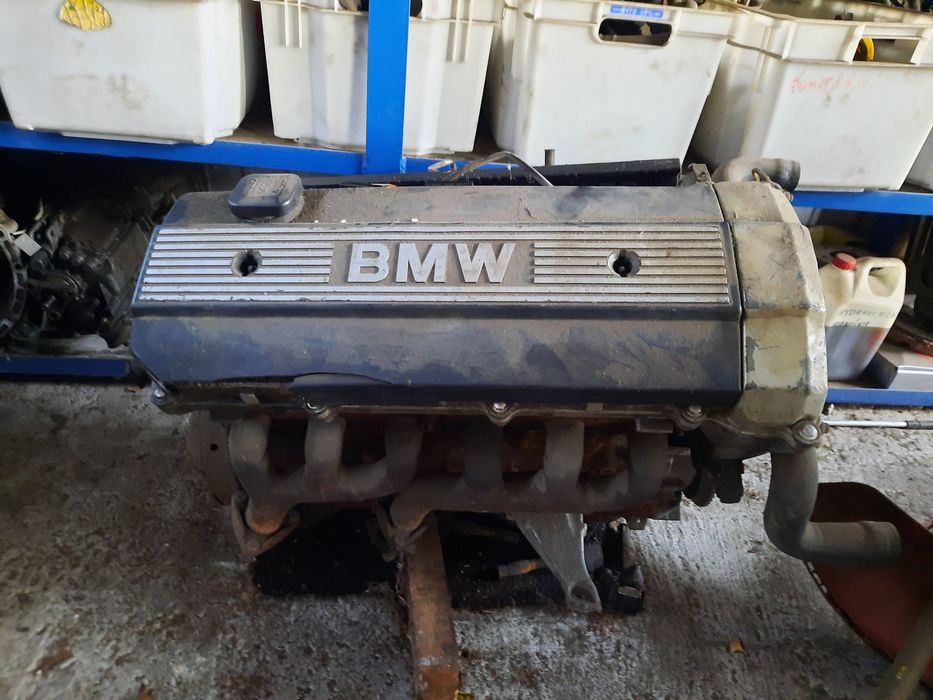 Silnik M50b25 cały na części miska e34 głowica wałki blok sprzęgło