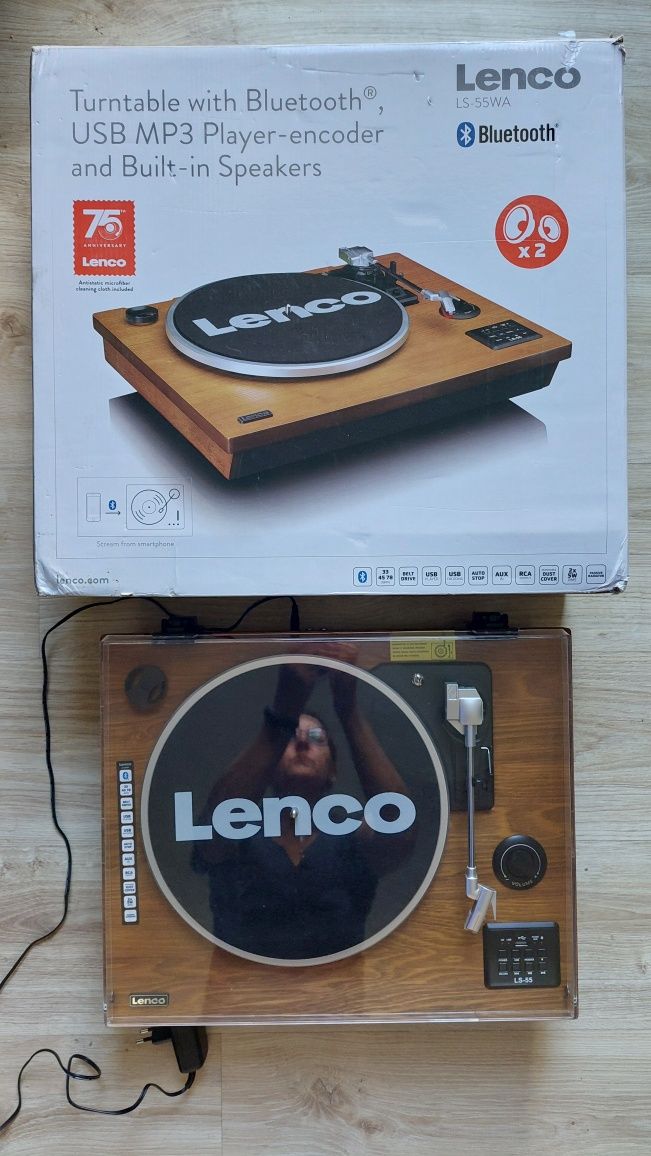 Gramofon Lenco LS-55WA