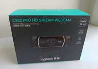 Веб-камера Logitech C922 PRO STREAM новая запечатана в пленках