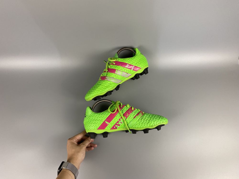 Размер 42 26.5 см Бутсы футбольные Adidas ACE FG - Lime