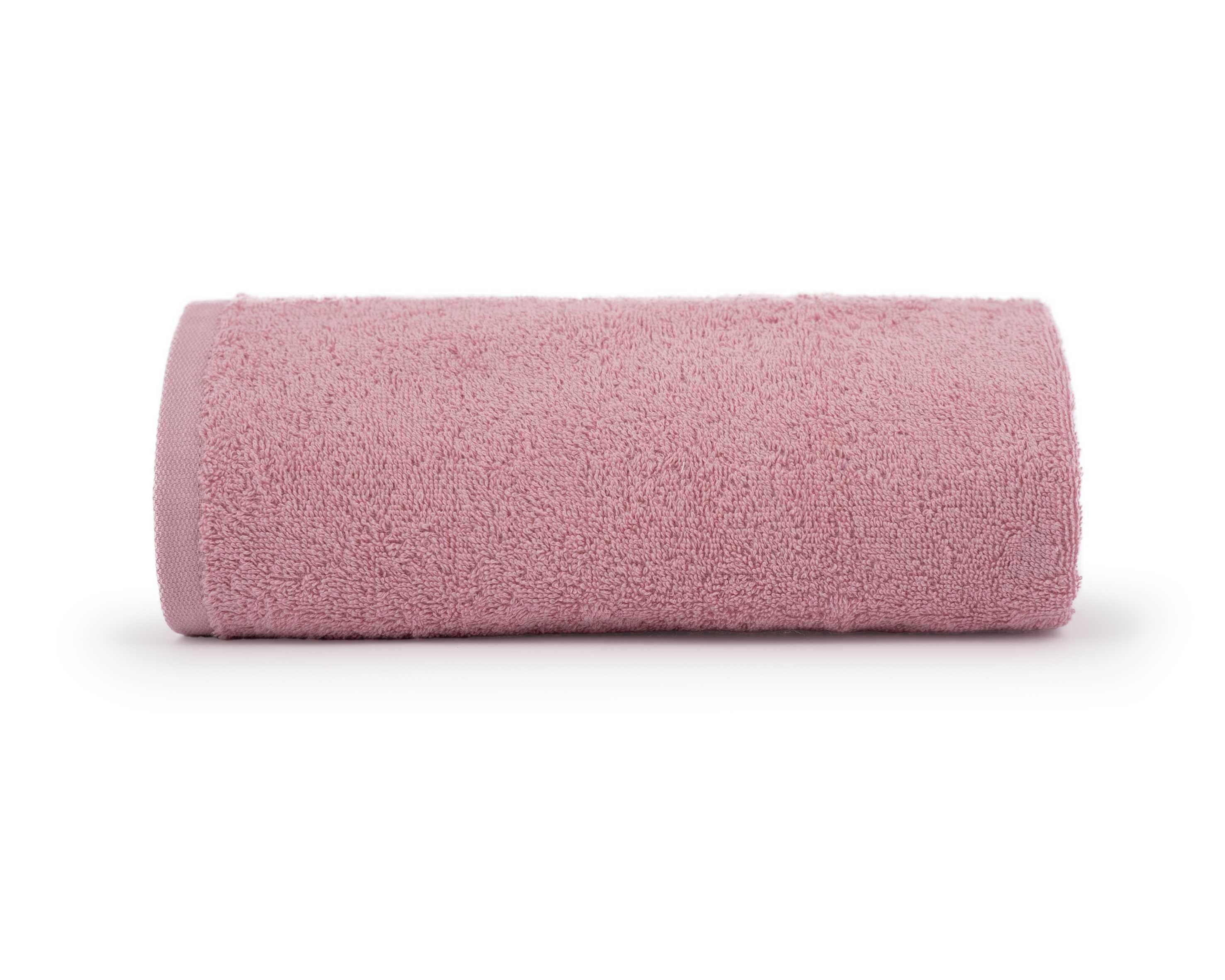 Ręcznik do rąk 50x90 pudrowy róż 450g/m2