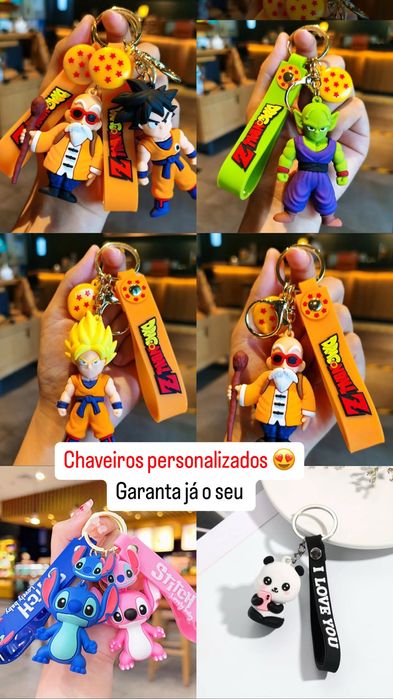 Chaveiros ou porta chaves personalizados