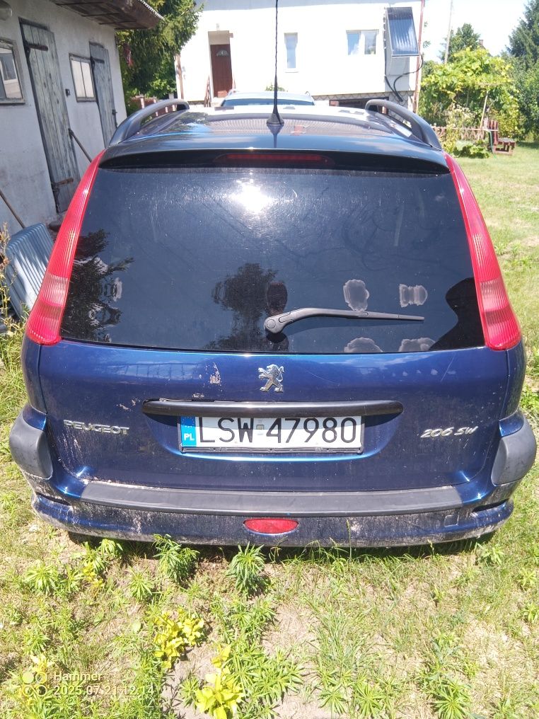 Peugeot 206 SW w całości lub na części