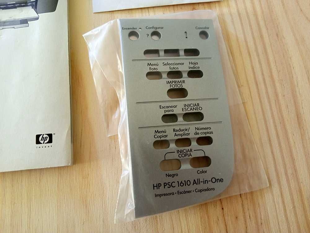 Manual, Drivers e Tampa Impressora - HP PSC 1600 All-in-One Series