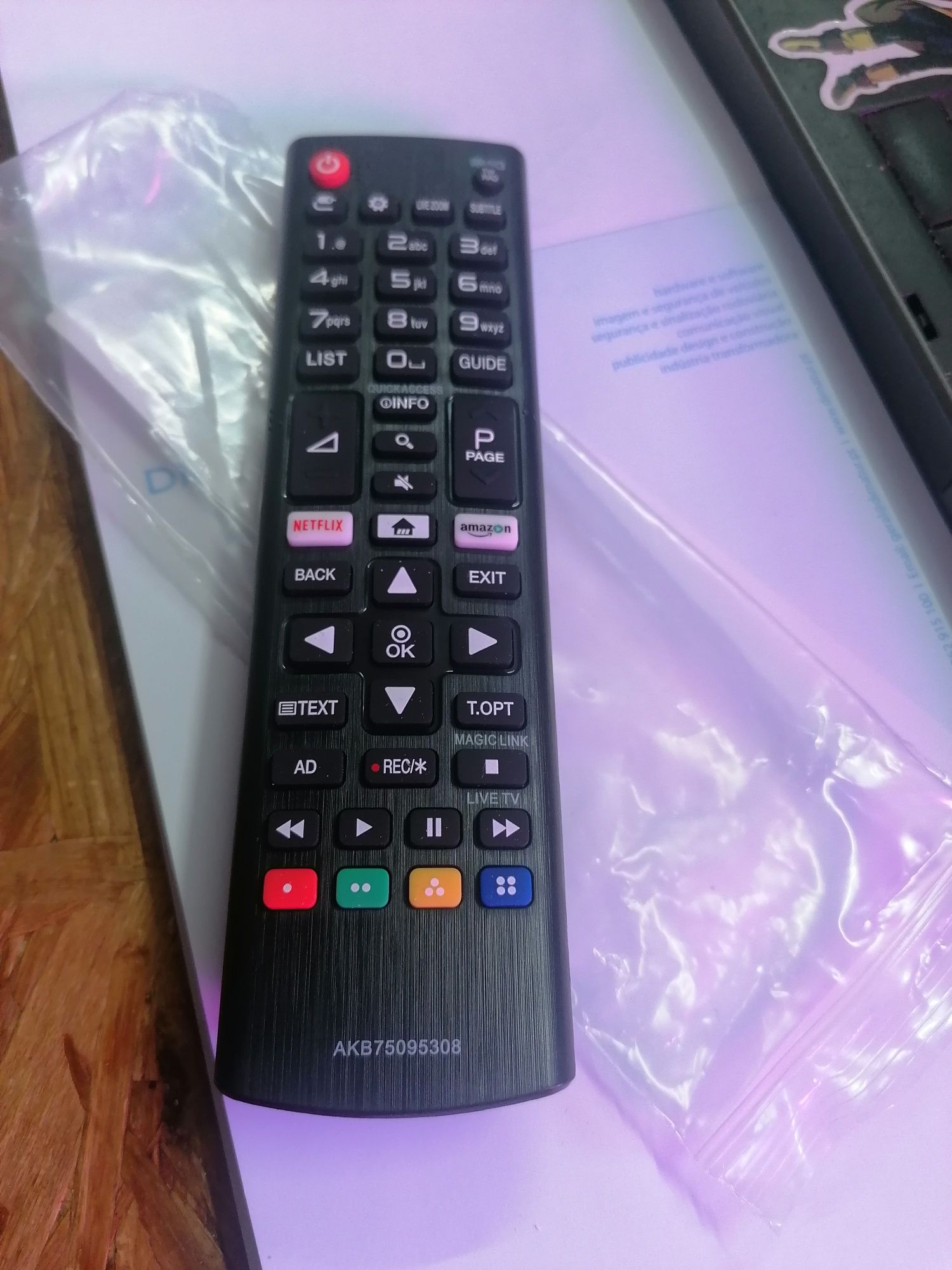 Comando para TV LG - Novos TV-LED-LCD-SMART TV