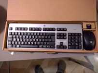 Teclado e rato sem fios HP US internacional layout