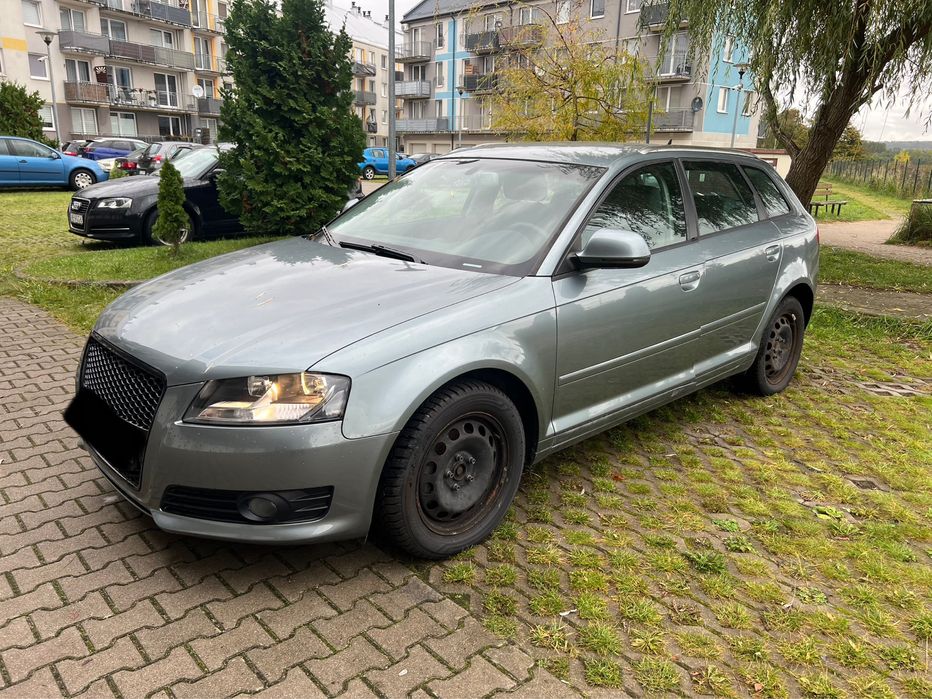 A3 8p 1.6 dsg uszkodzona skrzynia.