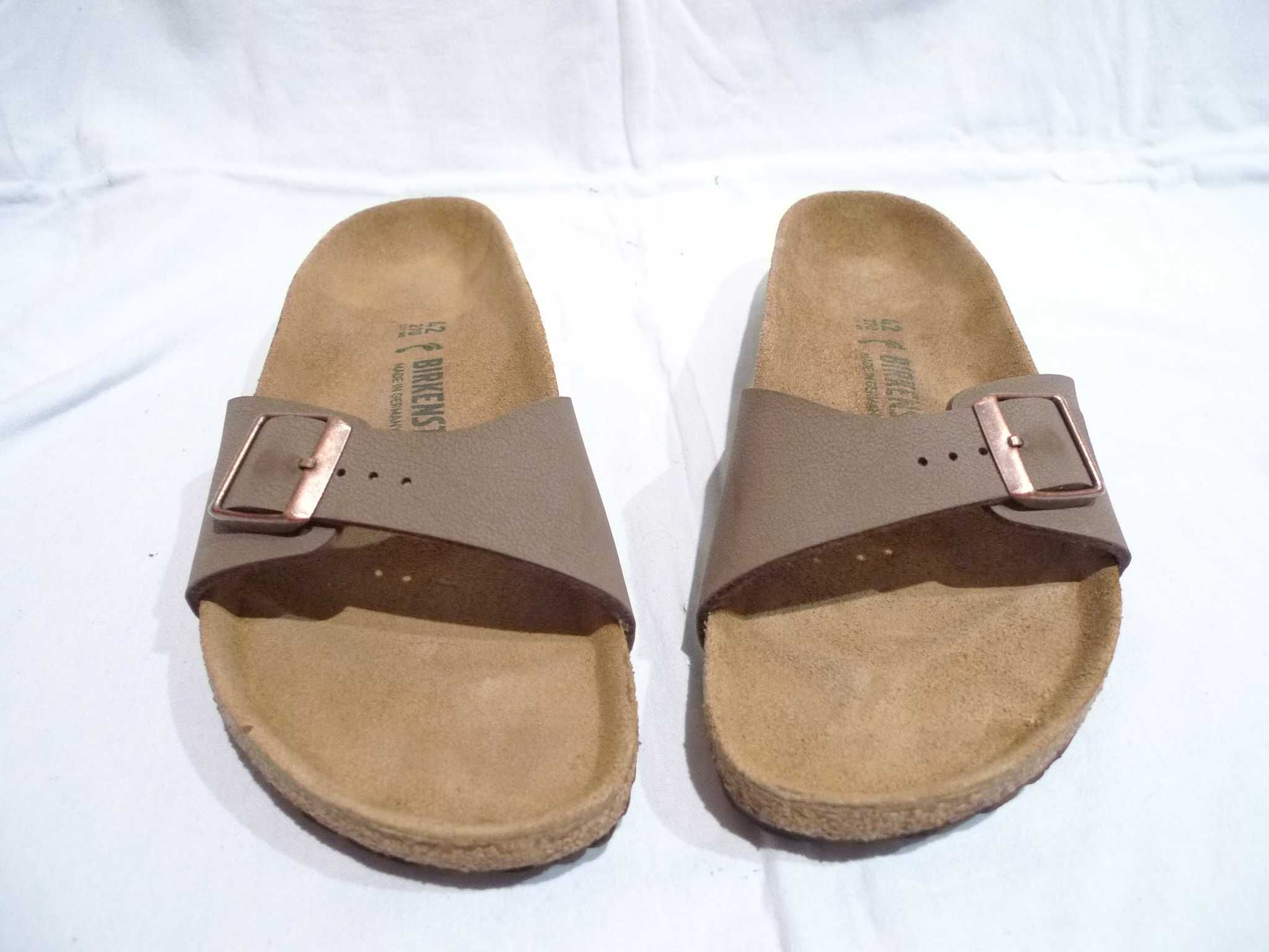 BIRKENSTOCK Madrid r.42/27,5cm Klapki profilowane zdrowotne