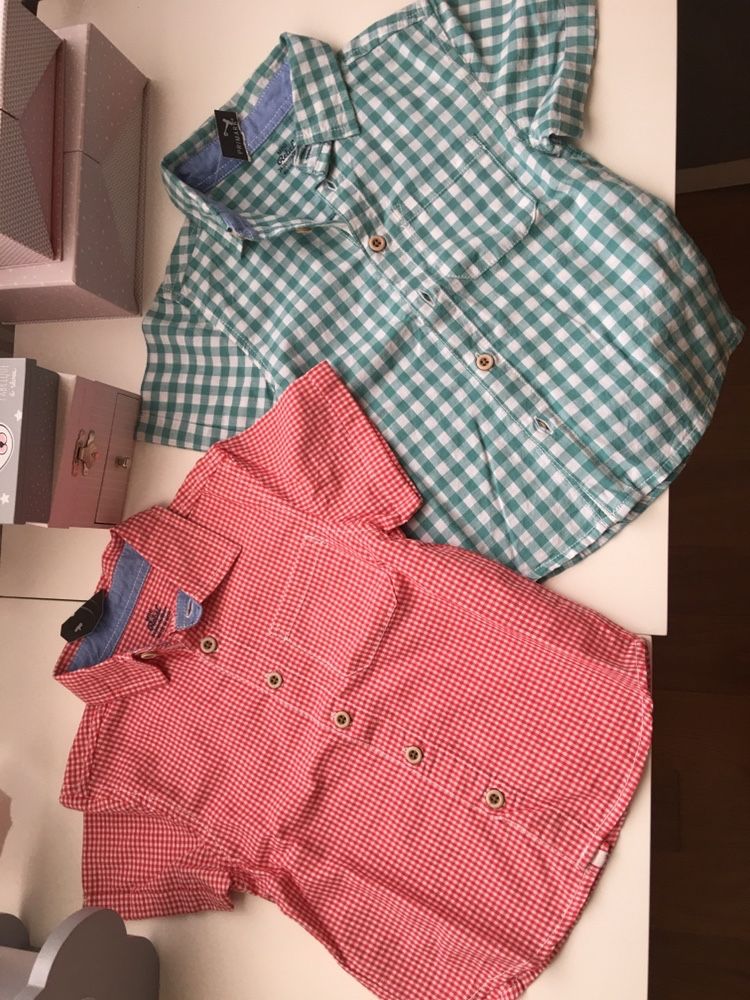 Conjunto Camisa e calcas (Novo com etiqueta)3anos