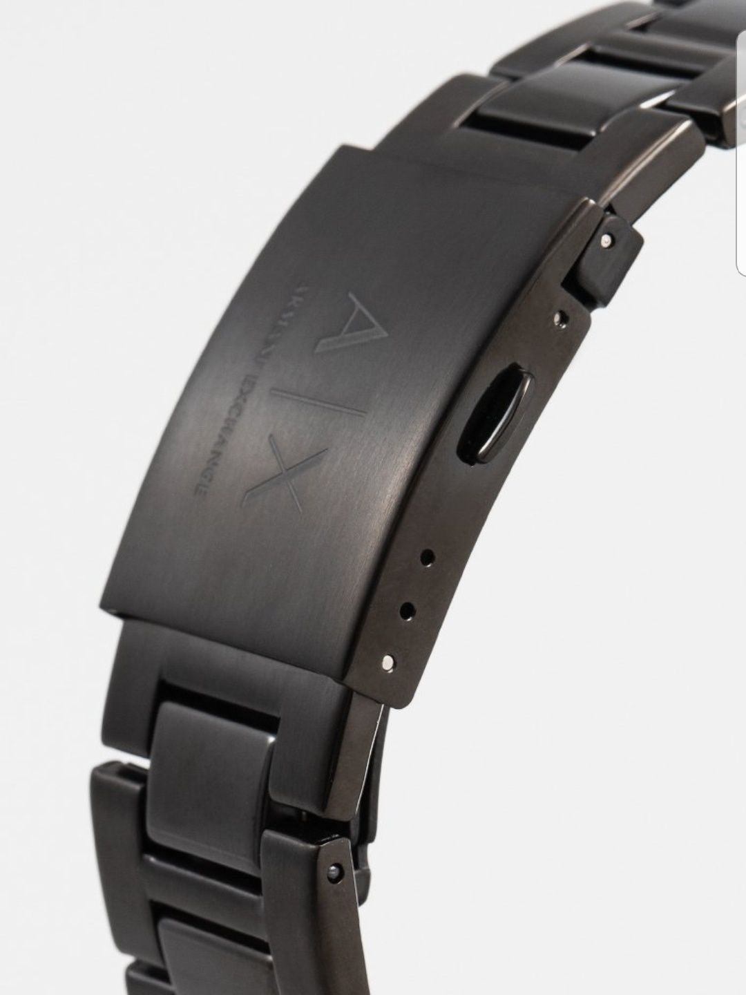 Czarny oryginalny zegarek Armani Exchange, nowy w pudełku