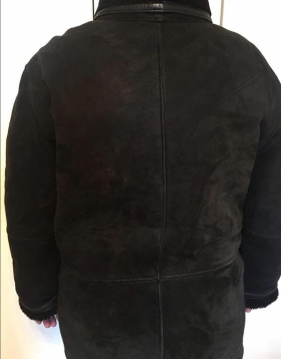 Мужская натуральная дублёнка XXL