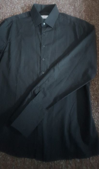 Koszula męska czarna sunset suits