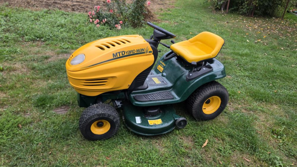 Traktorek kosiarka MTD 14.5 km mulczer z pompą olejową