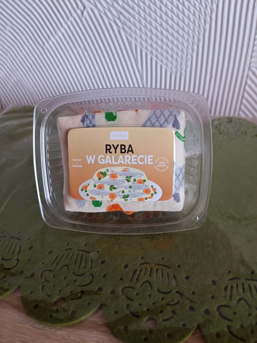 Skarpetki ,,Ryba w galarecie''