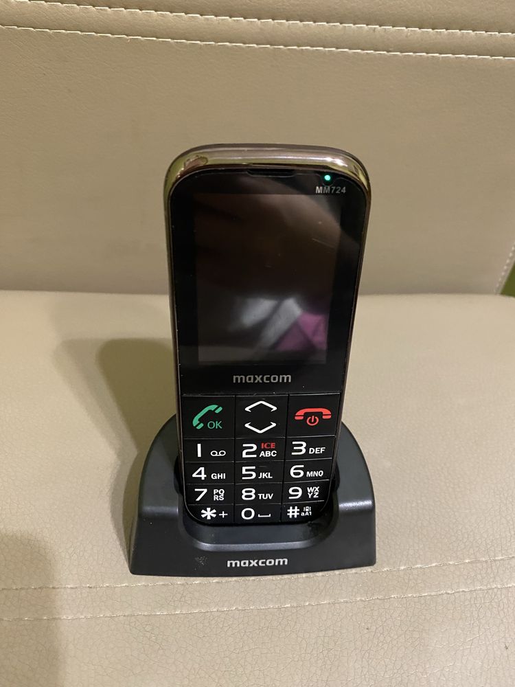 Telefon maxcom comfort MM720 SE czarny