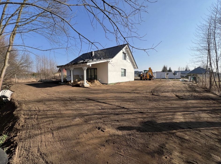 Przesiana ziemia pod trawnik