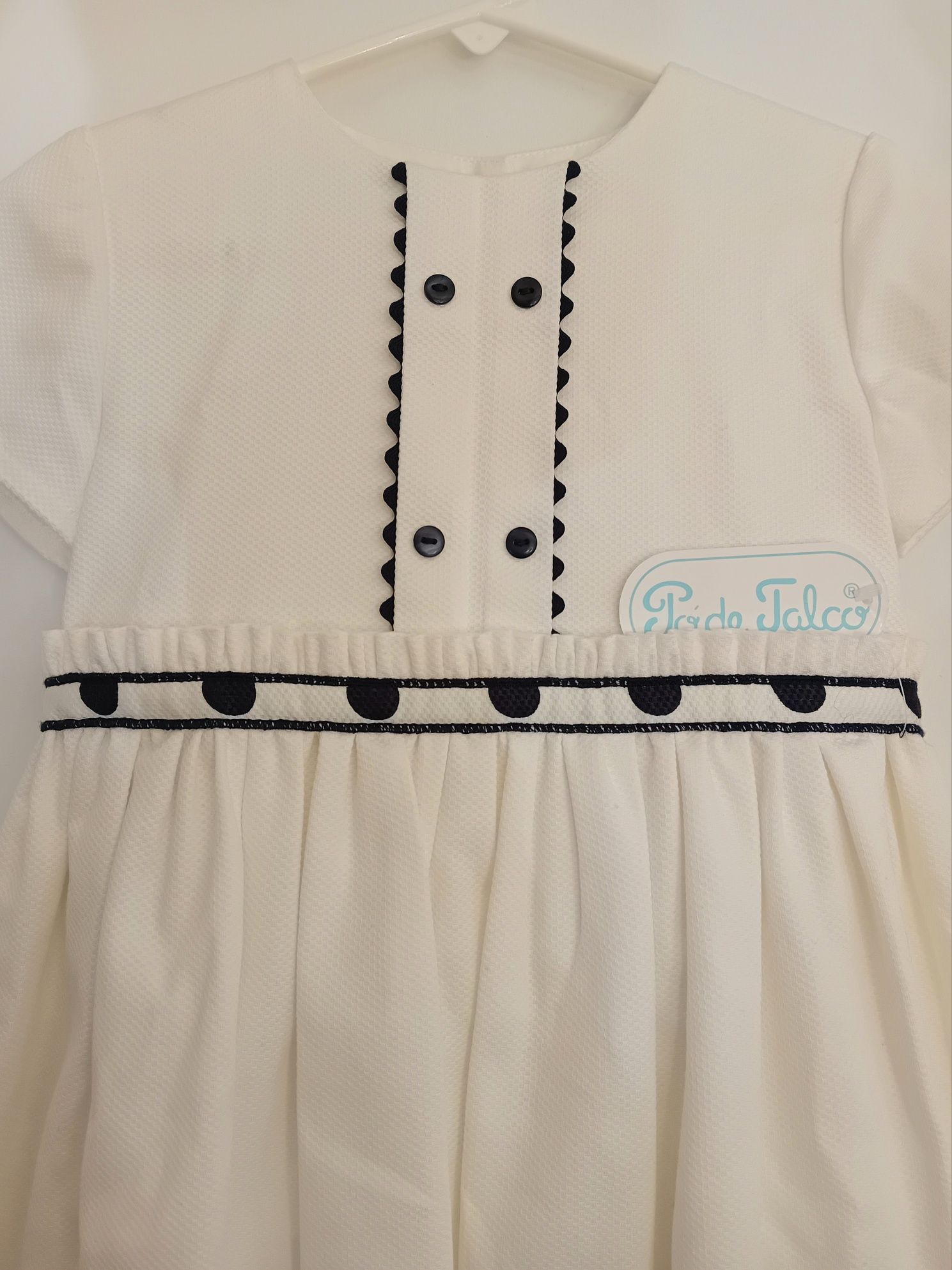 Vestido Pó de Talco 3 Anos Portes Grátis