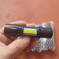 Мощный перезаряжаемый ударопрочный аккумуляторный мини фонарик Powedex