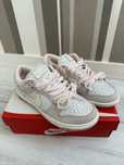 Кросівки nike dunk low prm white/beige / жіночі кросівки