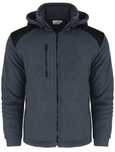 POLSKI Gruby Polar Bluza Męska SZARY KAPTUR 2XL 360 gr PRODUCENT