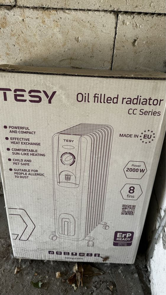 Обогреватель масляный Tesy CC 2008 E05 R