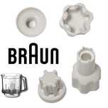 Муфти для великої чаші комбайна Braun K 700, K 600