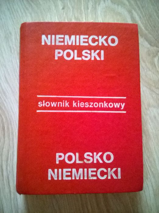 Kieszonkowy słownik niemiecko-polski, polsko-niemiecki -S. Schimitzek