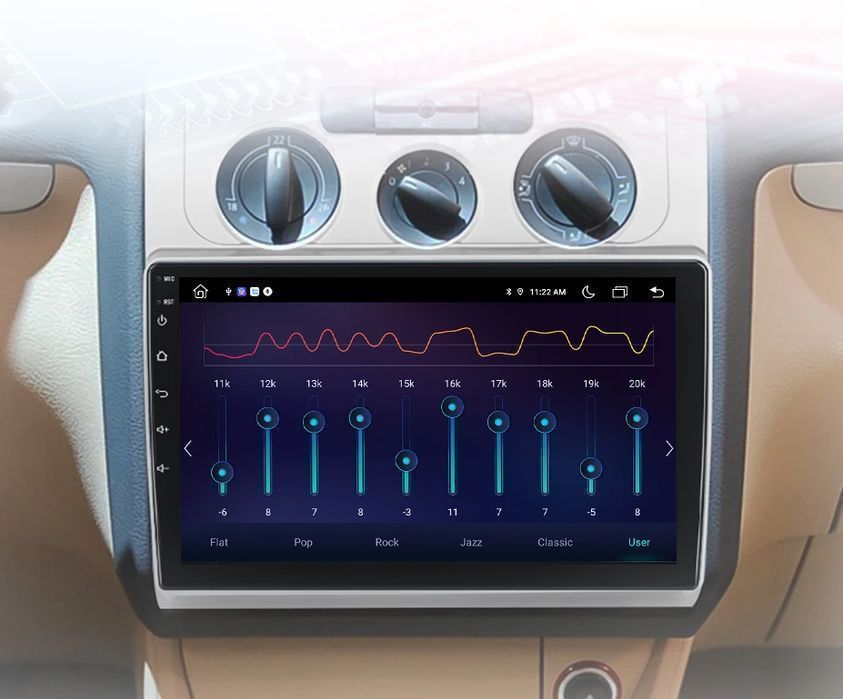 Radio do Volkswagen Touran 1 od 2003 - 2010 – CarPlay i Android Auto
