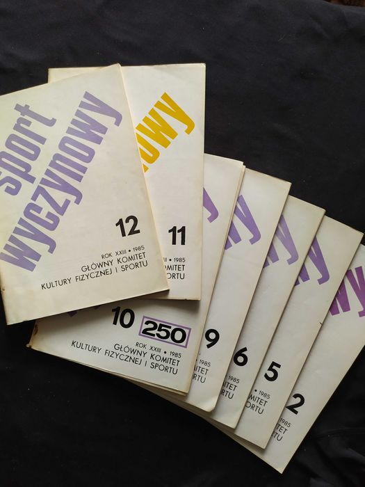 1985 Sport wyczynowy. Miesięcznik Polskiego Komitetu Olimpijskiego