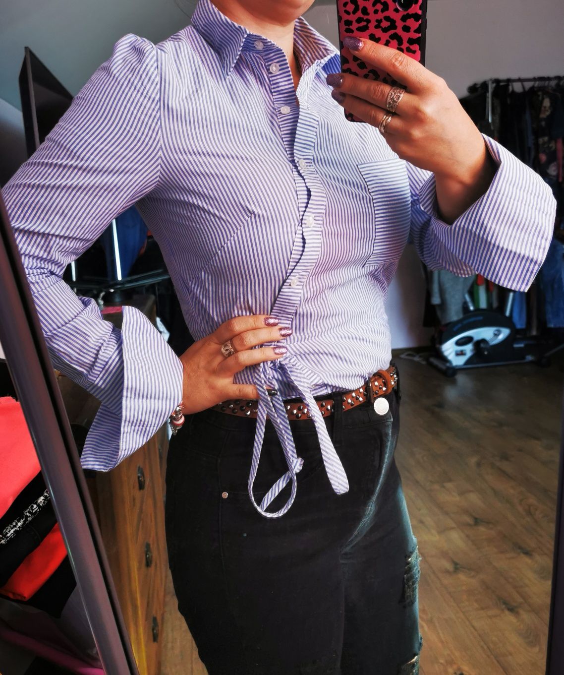 Koszula w paski H&m