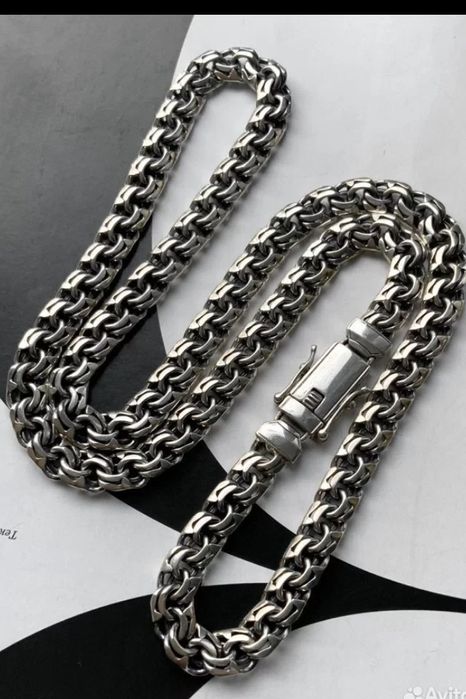 Я БИСМАРК Серебряная цепочка.   Вес 50грамм / 55- 65 см 925 пр