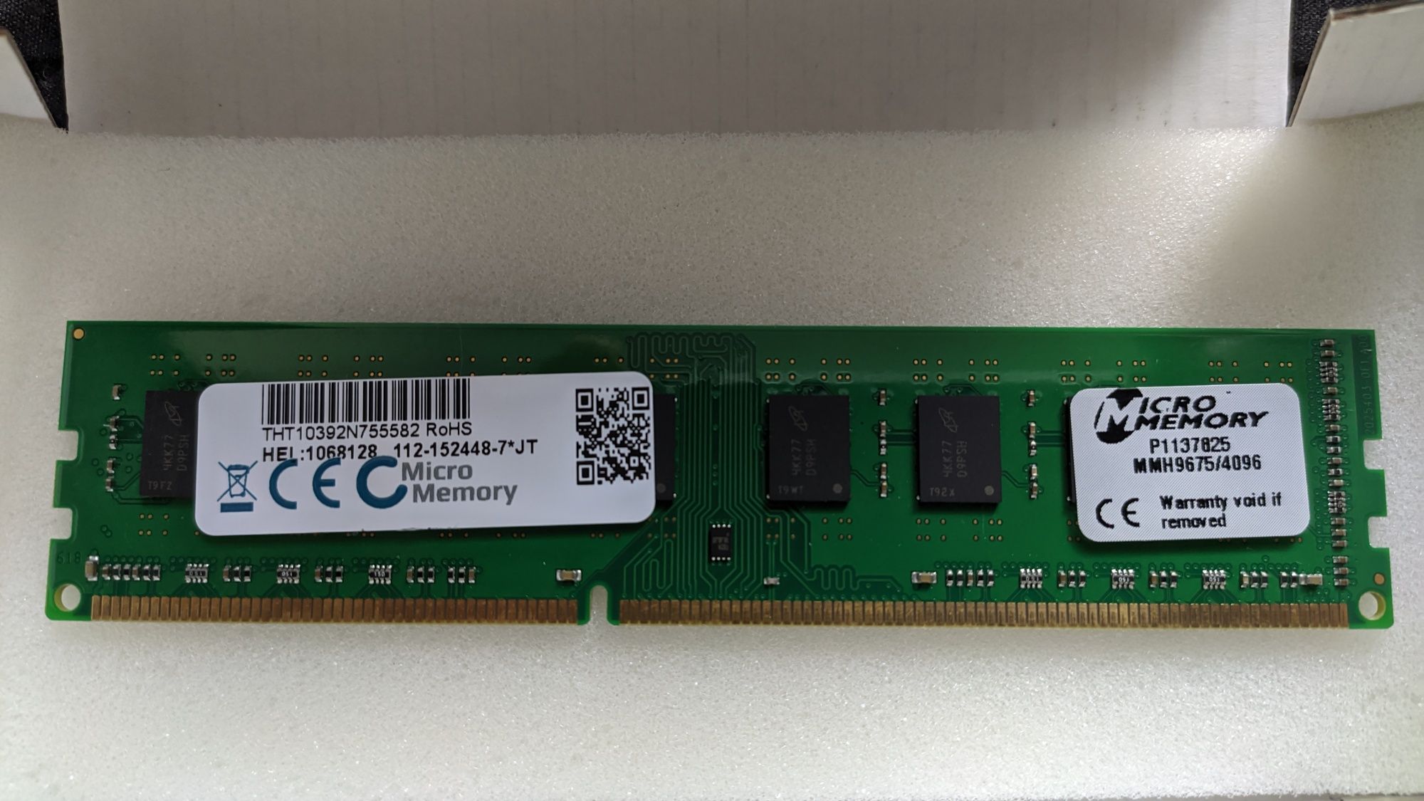 Pamięć RAM do Apple Mac Pro Micro Memory 1333Mhz - 4 GB - DIMM 240-pin