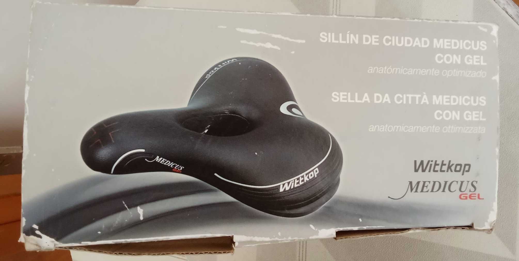 NOVO Selim de Bicicleta Wittkop Medicus Gel