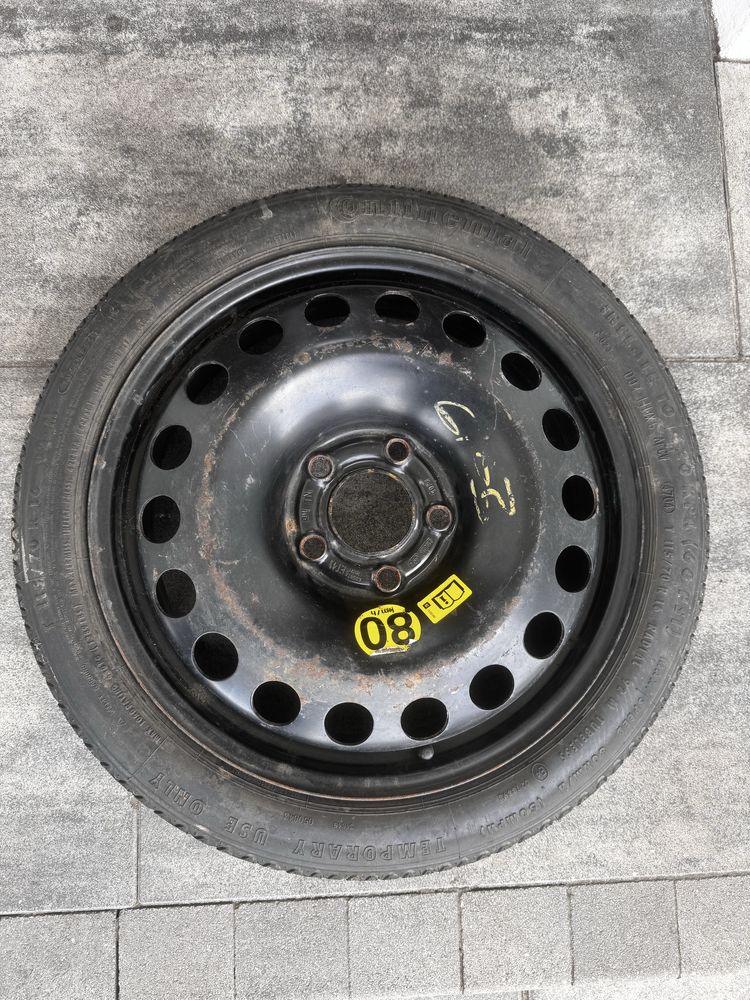 OPEL ASTRA H KOŁO DOJAZDOWE 16 4.00BTx16H2 ET41 T 115/70 R16 92M